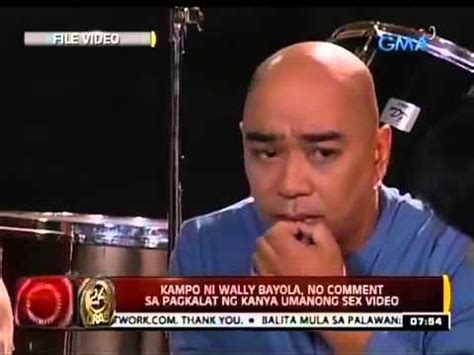 wally bayola porn|'Sex video' of comedian Wally Bayola, EB babe Yosh Rivera.